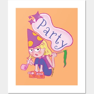 Party With Lizzie Posters and Art